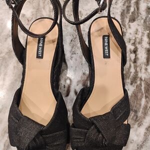 Nine West Elegant Black Sandals